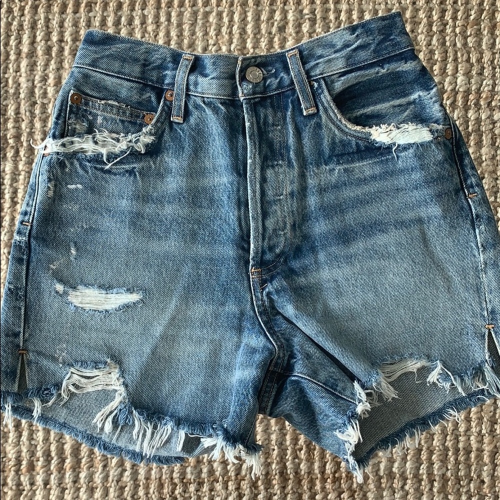 AGOLDE Denim Shorts